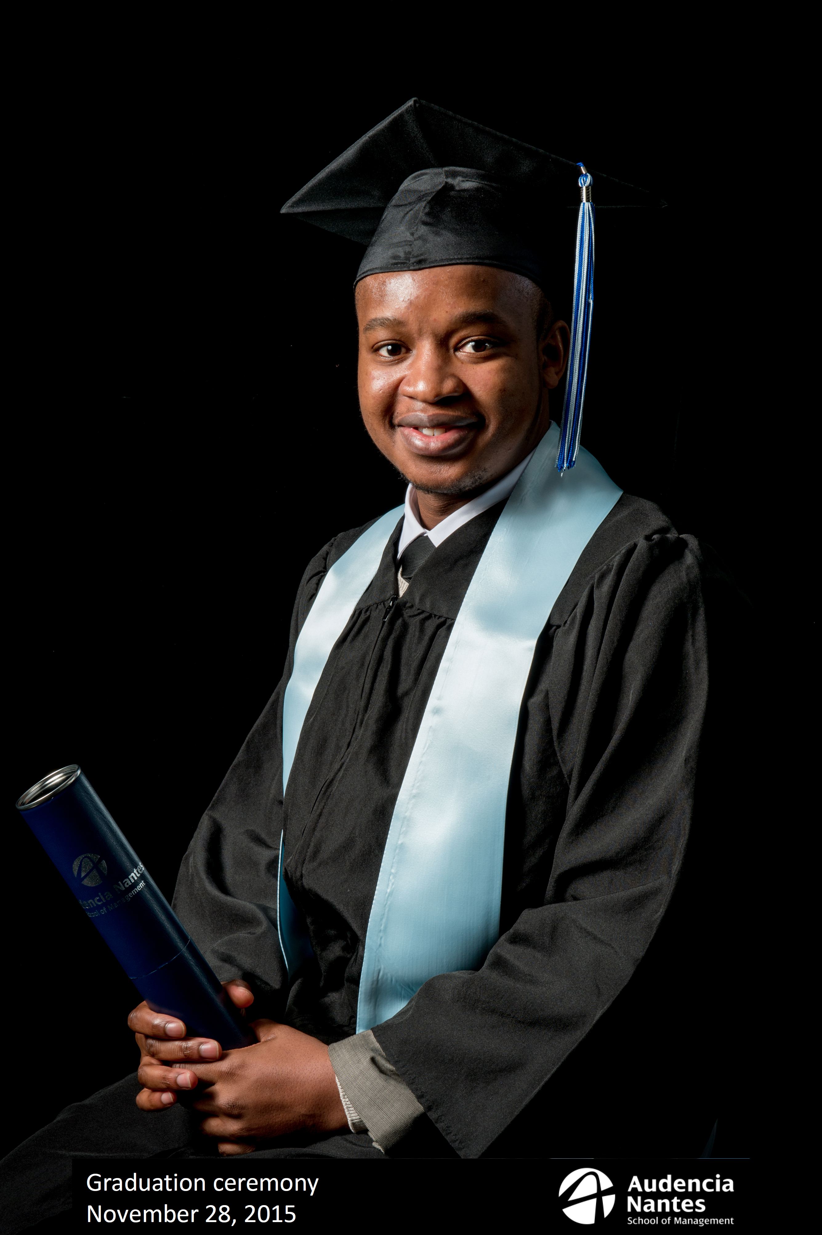 Masilo Mafube graduates